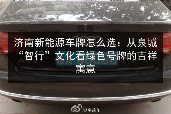济南新能源车牌怎么选:从泉城“智行”文化看绿色号牌的吉祥寓意 第2张 济南新能源车牌怎么选:从泉城“智行”文化看绿色号牌的吉祥寓意 第2张