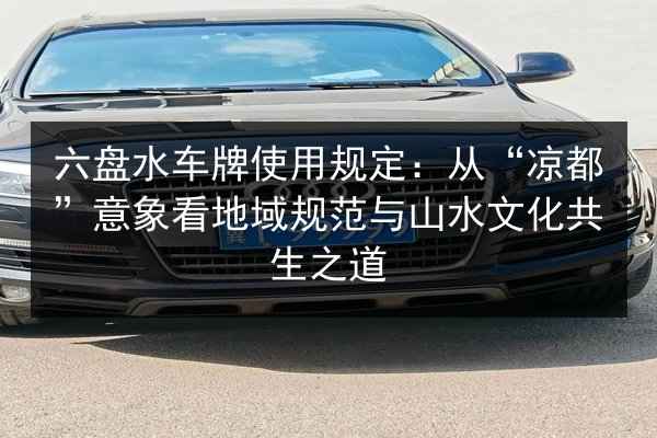 六盘水车牌使用规定：从“凉都”意象看地域规范与山水文化共生之道 第2张