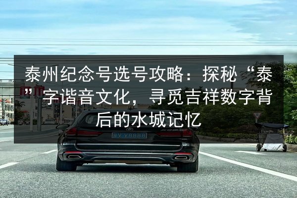 泰州纪念号选号攻略：探秘“泰”字谐音文化，寻觅吉祥数字背后的水城记忆 第3张