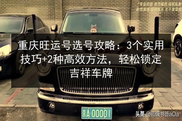 重庆旺运号选号攻略：3个实用技巧+2种高效方法，轻松锁定吉祥车牌 第3张