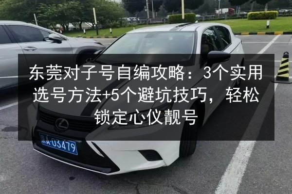 东莞对子号自编攻略：3个实用选号方法+5个避坑技巧，轻松锁定心仪靓号