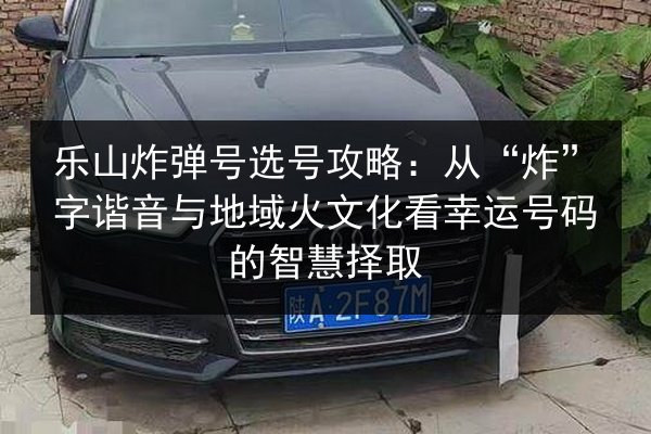 乐山炸弹号选号攻略:从“炸”字谐音与地域火文化看幸运号码的智慧择取 第2张 乐山炸弹号选号攻略:从“炸”字谐音与地域火文化看幸运号码的智慧择取 第2张