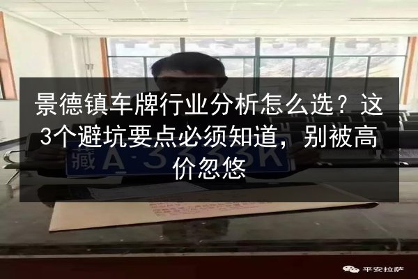 景德镇车牌行业分析怎么选？这3个避坑要点必须知道，别被高价忽悠 第3张