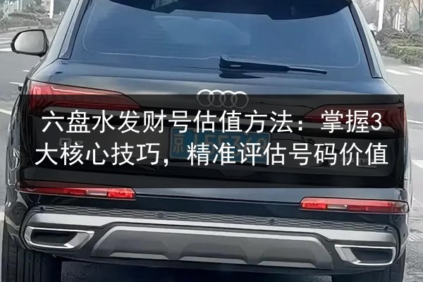 六盘水发财号估值方法：掌握3大核心技巧，精准评估号码价值 第1张