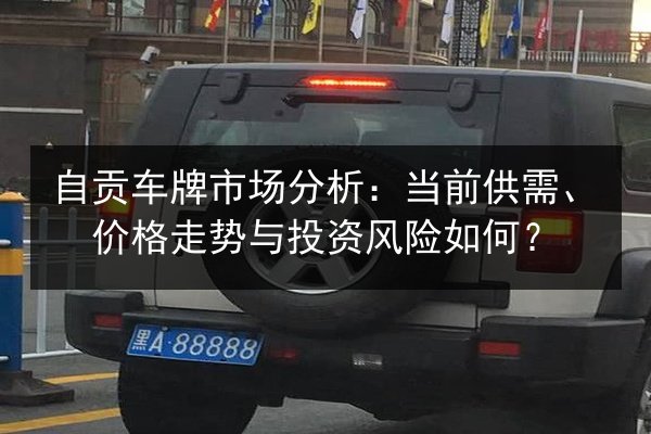 自贡车牌市场分析：当前供需、价格走势与投资风险如何？ 第2张