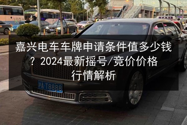 嘉兴电车车牌申请条件值多少钱？2024最新摇号_竞价价格行情解析 第3张