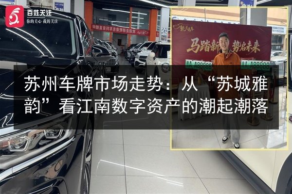 苏州车牌市场走势:从“苏城雅韵”看江南数字资产的潮起潮落 第2张 苏州车牌市场走势:从“苏城雅韵”看江南数字资产的潮起潮落 第2张