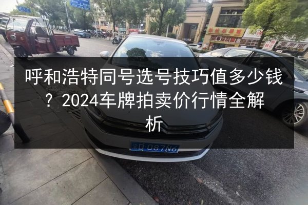 呼和浩特同号选号技巧值多少钱?2024车牌拍卖价行情全解析 第2张 呼和浩特同号选号技巧值多少钱?2024车牌拍卖价行情全解析 第2张