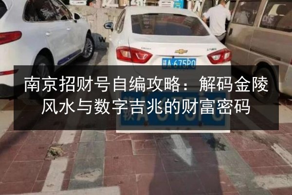 南京招财号自编攻略：解码金陵风水与数字吉兆的财富密码