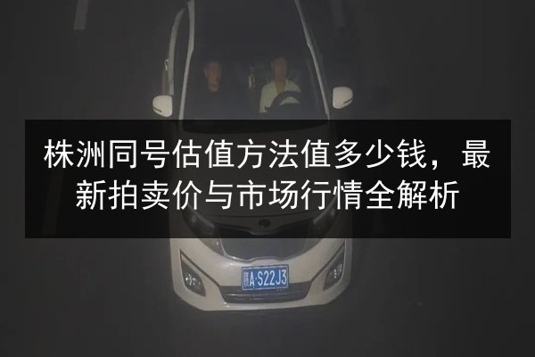 株洲同号估值方法值多少钱,最新拍卖价与市场行情全解析 第2张 株洲同号估值方法值多少钱,最新拍卖价与市场行情全解析 第2张