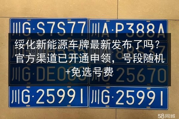绥化新能源车牌最新发布了吗？官方渠道已开通申领，号段随机+免选号费 第3张