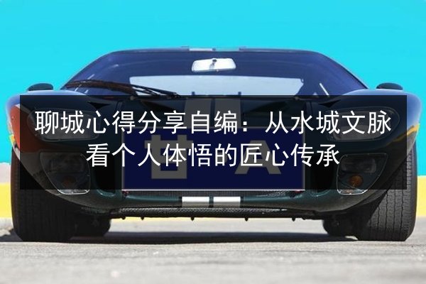 聊城心得分享自编：从水城文脉看个人体悟的匠心传承