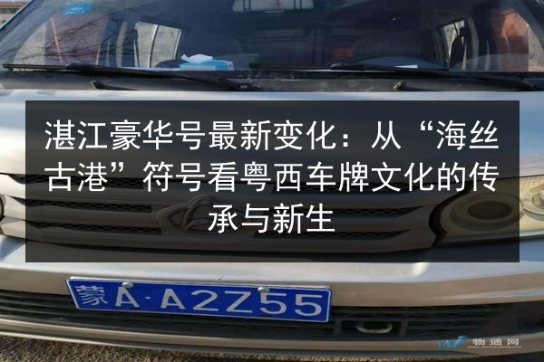 湛江豪华号最新变化:从“海丝古港”符号看粤西车牌文化的传承与新生 第3张 湛江豪华号最新变化:从“海丝古港”符号看粤西车牌文化的传承与新生 第3张