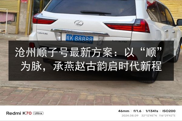 沧州顺子号最新方案：以“顺”为脉，承燕赵古韵启时代新程 第3张