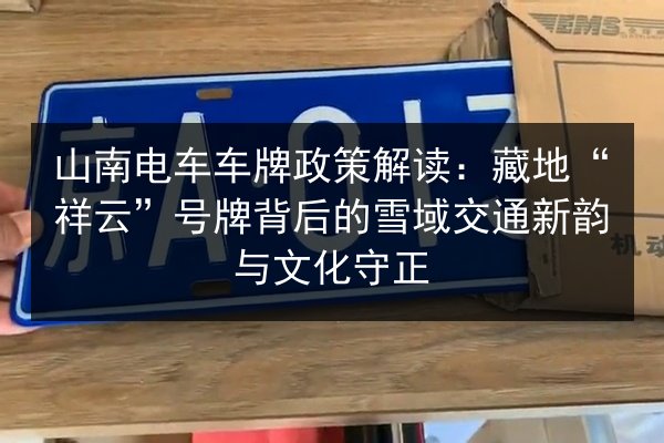 山南电车车牌政策解读:藏地“祥云”号牌背后的雪域交通新韵与文化守正 第3张 山南电车车牌政策解读:藏地“祥云”号牌背后的雪域交通新韵与文化守正 第3张