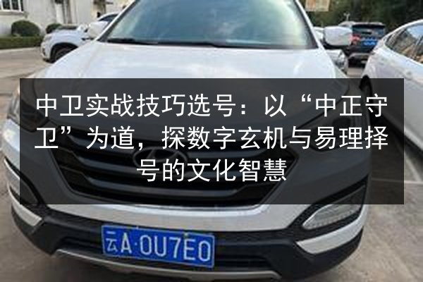 中卫实战技巧选号：以“中正守卫”为道，探数字玄机与易理择号的文化智慧 第2张