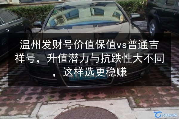 温州发财号价值保值vs普通吉祥号，升值潜力与抗跌性大不同，这样选更稳赚