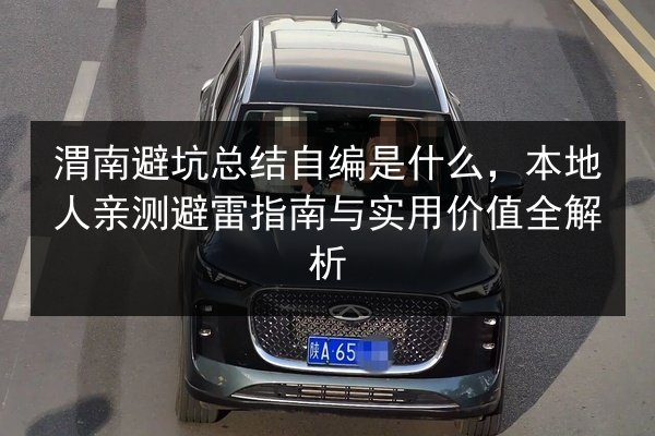 渭南避坑总结自编是什么，本地人亲测避雷指南与实用价值全解析