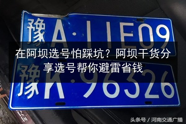 在阿坝选号怕踩坑？阿坝干货分享选号帮你避雷省钱