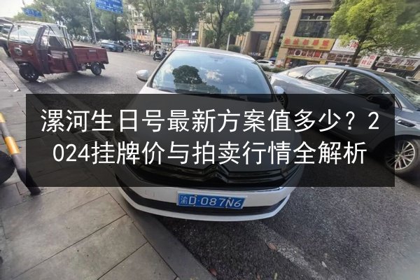 漯河生日号最新方案值多少？2024挂牌价与拍卖行情全解析