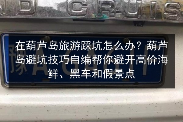 在葫芦岛旅游踩坑怎么办？葫芦岛避坑技巧自编帮你避开高价海鲜、黑车和假景点