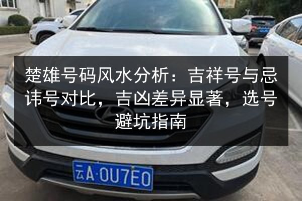 楚雄号码风水分析：吉祥号与忌讳号对比，吉凶差异显著，选号避坑指南