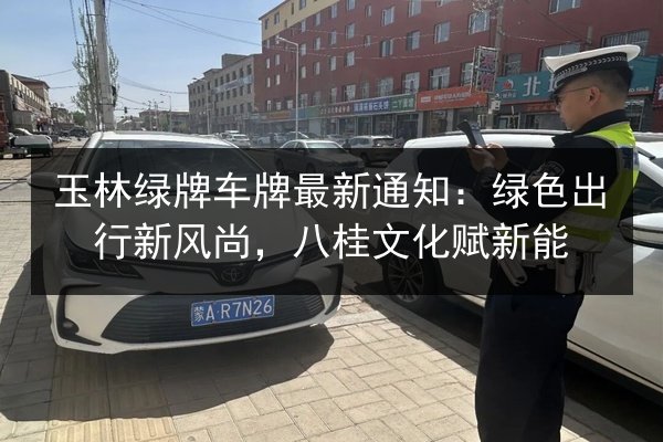 玉林绿牌车牌最新通知：绿色出行新风尚，八桂文化赋新能