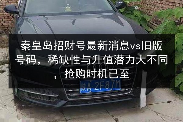 秦皇岛招财号最新消息vs旧版号码,稀缺性与升值潜力大不同,抢购时机已至 第1张 秦皇岛招财号最新消息vs旧版号码,稀缺性与升值潜力大不同,抢购时机已至 第1张