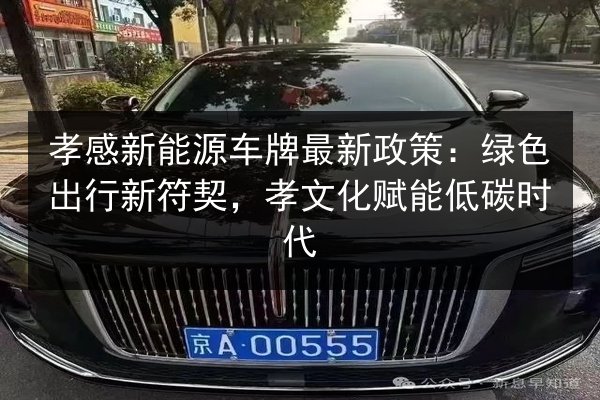 孝感新能源车牌最新政策：绿色出行新符契，孝文化赋能低碳时代 第2张