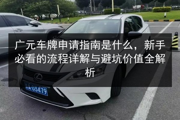 广元车牌申请指南是什么,新手必看的流程详解与避坑价值全解析 第2张 广元车牌申请指南是什么,新手必看的流程详解与避坑价值全解析 第2张