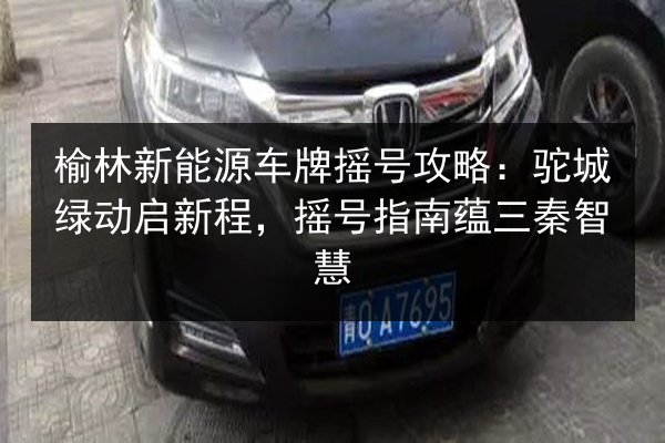 榆林新能源车牌摇号攻略:驼城绿动启新程,摇号指南蕴三秦智慧 第2张 榆林新能源车牌摇号攻略:驼城绿动启新程,摇号指南蕴三秦智慧 第2张