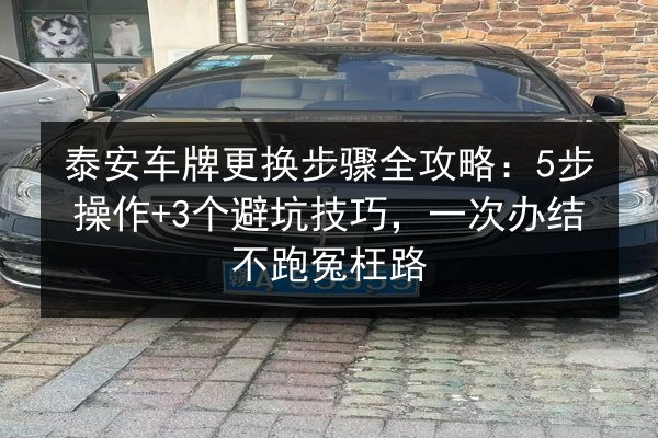 泰安车牌更换步骤全攻略：5步操作+3个避坑技巧，一次办结不跑冤枉路