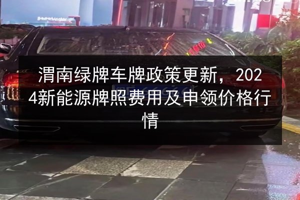 渭南绿牌车牌政策更新,2024新能源牌照费用及申领价格行情 第2张 渭南绿牌车牌政策更新,2024新能源牌照费用及申领价格行情 第2张