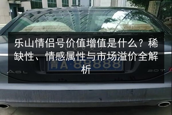 乐山情侣号价值增值是什么?稀缺性、情感属性与市场溢价全解析 第2张 乐山情侣号价值增值是什么?稀缺性、情感属性与市场溢价全解析 第2张