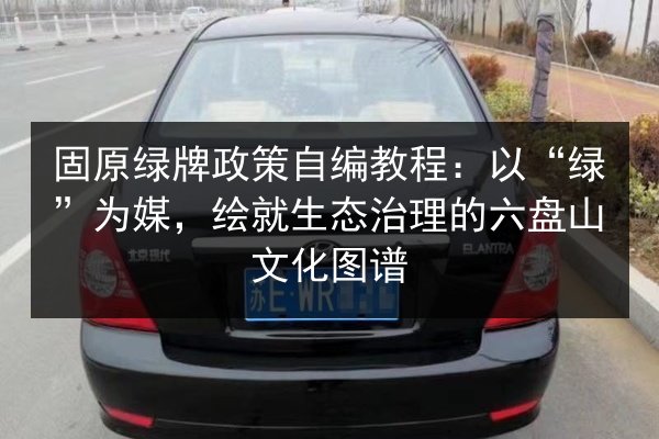 固原绿牌政策自编教程:以“绿”为媒,绘就生态治理的六盘山文化图谱 第2张 固原绿牌政策自编教程:以“绿”为媒,绘就生态治理的六盘山文化图谱 第2张