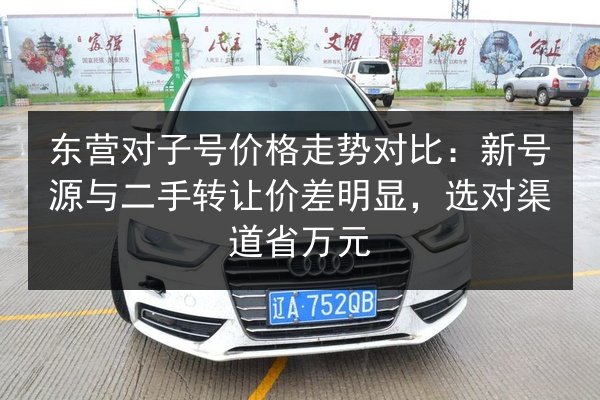 东营对子号价格走势对比:新号源与二手转让价差明显,选对渠道省万元 第2张 东营对子号价格走势对比:新号源与二手转让价差明显,选对渠道省万元 第2张