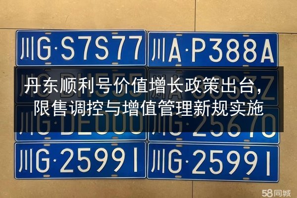 丹东顺利号价值增长政策出台,限售调控与增值管理新规实施 第2张 丹东顺利号价值增长政策出台,限售调控与增值管理新规实施 第2张