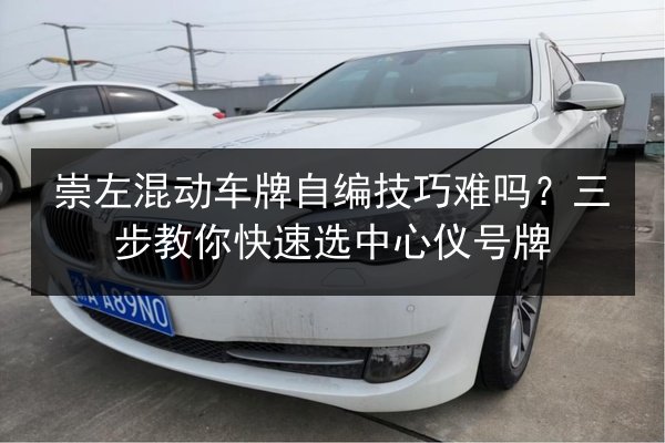 崇左混动车牌自编技巧难吗？三步教你快速选中心仪号牌 第2张