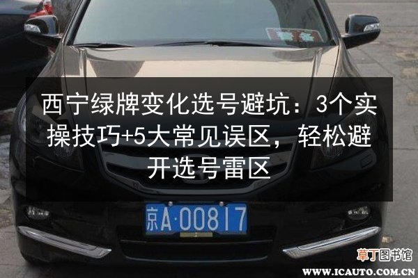 西宁绿牌变化选号避坑：3个实操技巧+5大常见误区，轻松避开选号雷区 第3张
