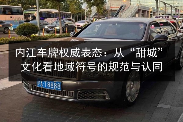 内江车牌权威表态：从“甜城”文化看地域符号的规范与认同