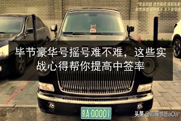 毕节豪华号摇号难不难,这些实战心得帮你提高中签率 第2张 毕节豪华号摇号难不难,这些实战心得帮你提高中签率 第2张