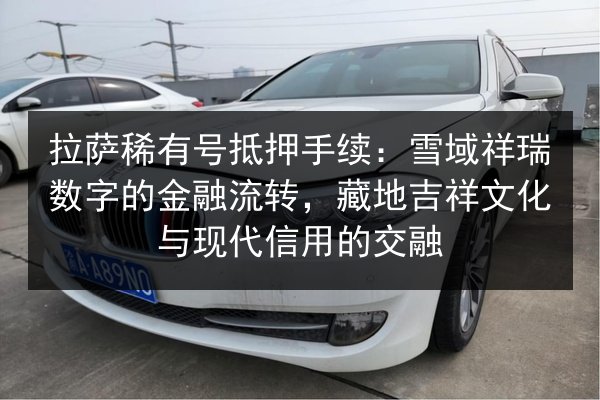拉萨稀有号抵押手续:雪域祥瑞数字的金融流转,藏地吉祥文化与现代信用的交融 第2张 拉萨稀有号抵押手续:雪域祥瑞数字的金融流转,藏地吉祥文化与现代信用的交融 第2张