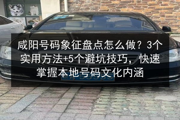 咸阳号码象征盘点怎么做？3个实用方法+5个避坑技巧，快速掌握本地号码文化内涵