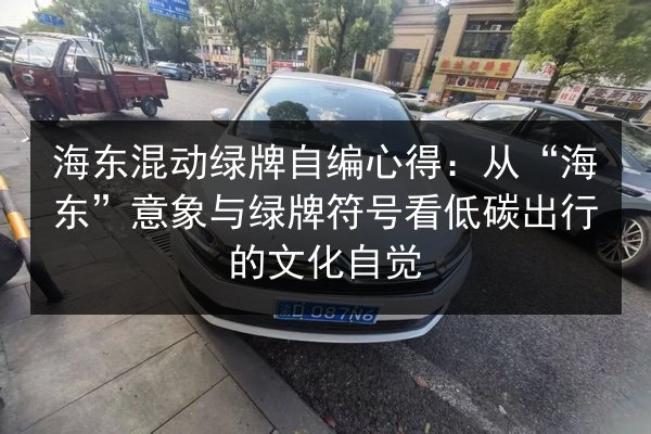 海东混动绿牌自编心得：从“海东”意象与绿牌符号看低碳出行的文化自觉