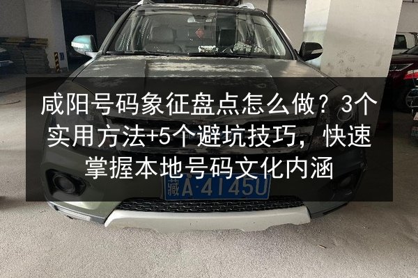 咸阳号码象征盘点怎么做？3个实用方法+5个避坑技巧，快速掌握本地号码文化内涵 第2张
