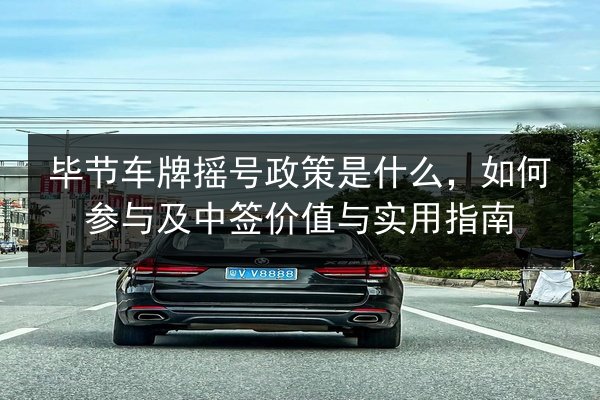 毕节车牌摇号政策是什么,如何参与及中签价值与实用指南 第2张 毕节车牌摇号政策是什么,如何参与及中签价值与实用指南 第2张