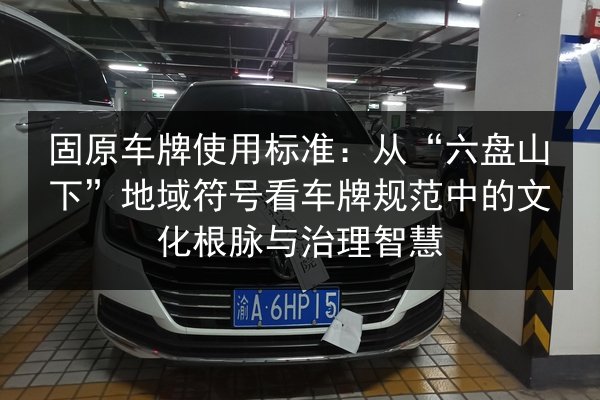 固原车牌使用标准：从“六盘山下”地域符号看车牌规范中的文化根脉与治理智慧 第3张