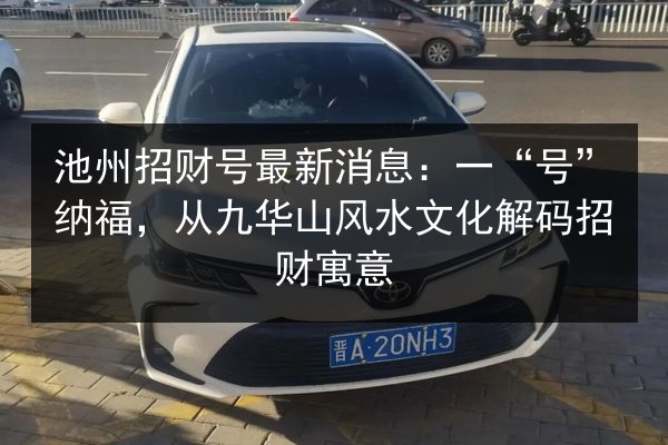 池州招财号最新消息：一“号”纳福，从九华山风水文化解码招财寓意