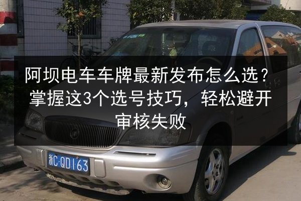 阿坝电车车牌最新发布怎么选？掌握这3个选号技巧，轻松避开审核失败 第2张