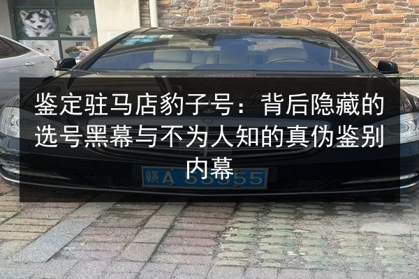 鉴定驻马店豹子号:背后隐藏的选号黑幕与不为人知的真伪鉴别内幕 第3张 鉴定驻马店豹子号:背后隐藏的选号黑幕与不为人知的真伪鉴别内幕 第3张